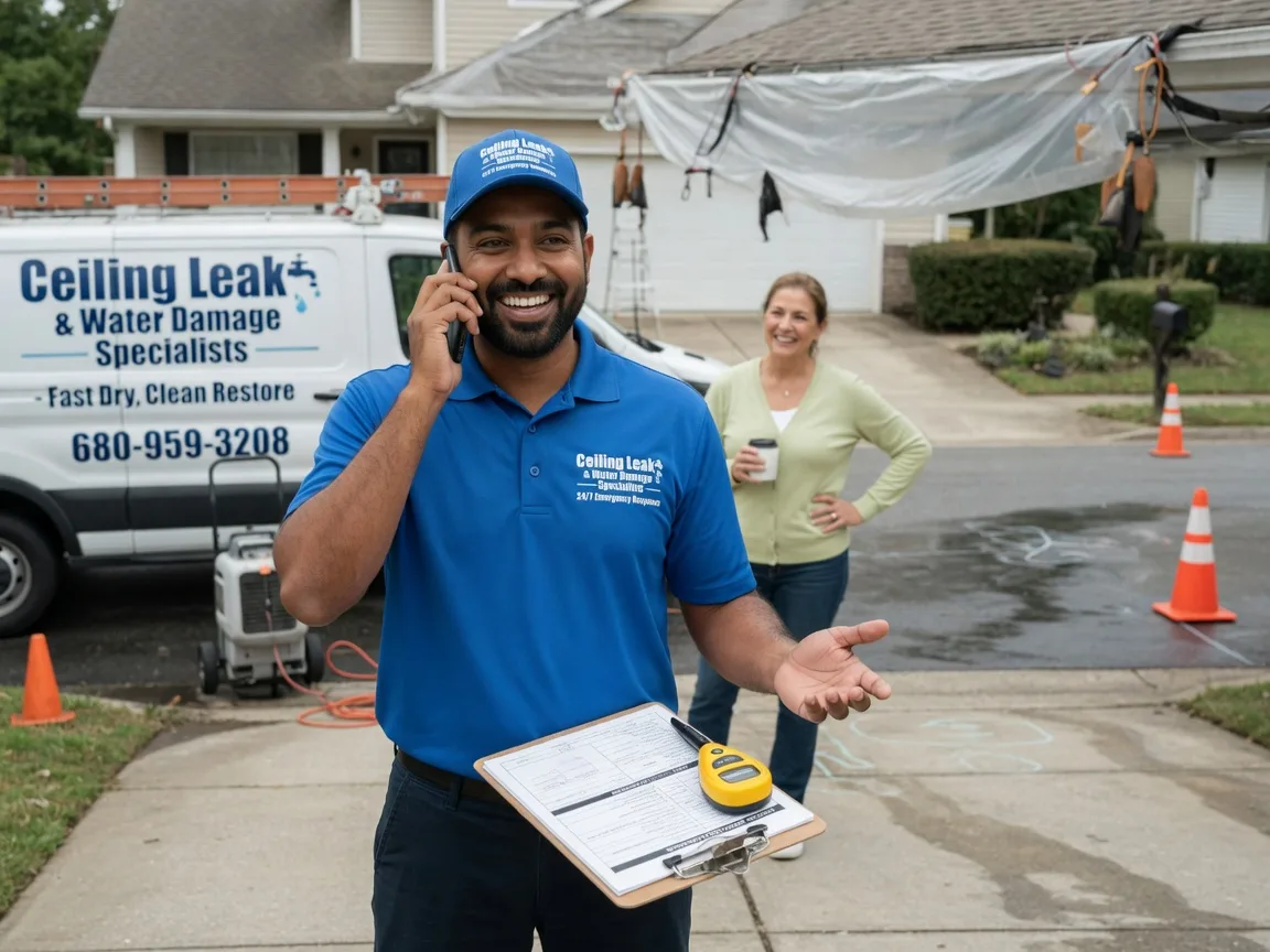 Ceiling Leak Cleanup La Center, KY FAQs