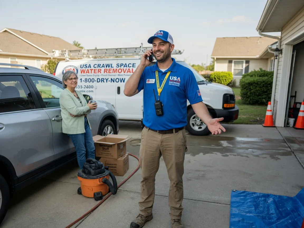 Crawl Space Water Removal La Center, KY FAQs